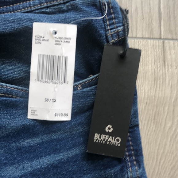 Buffalo by David Bitton Slim Straight Stretch men’s jeans - Picture 2 of 5